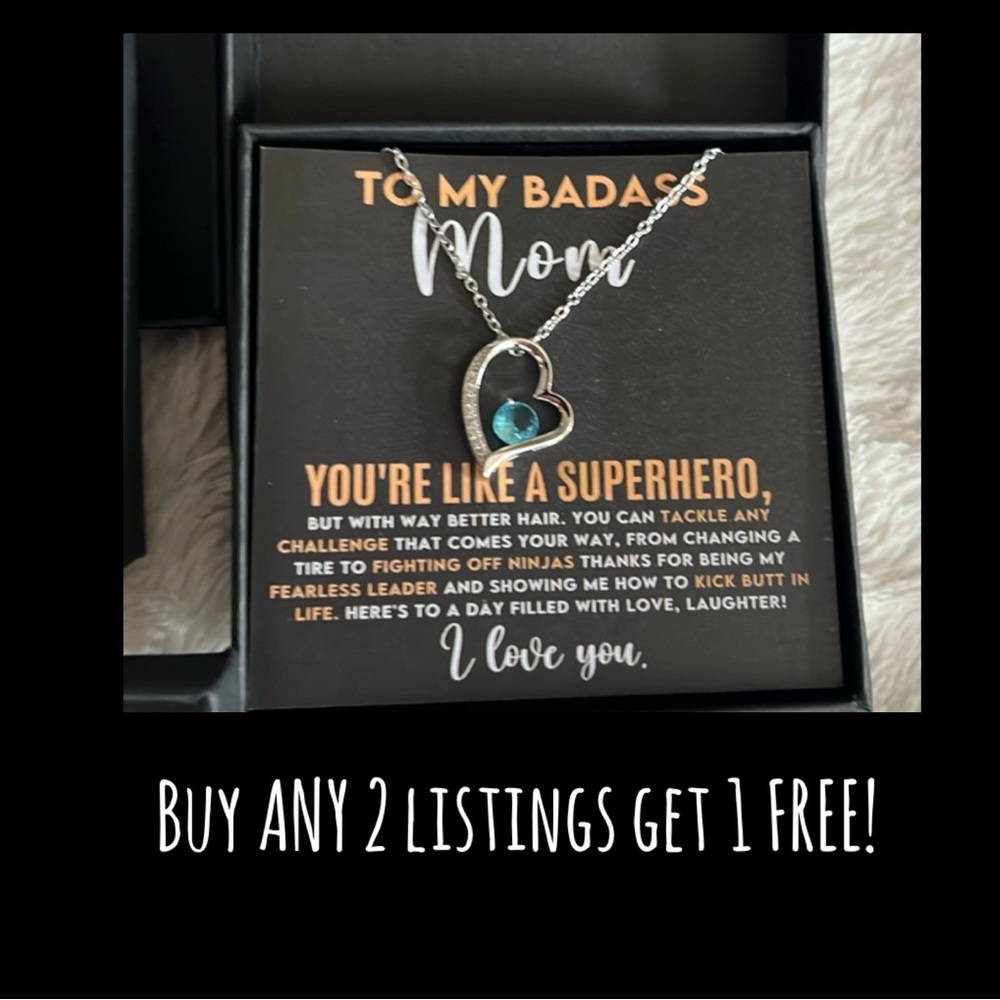 TO MY BADASS MOM NECKLACE